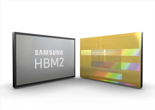 삼성전자 '2세대 8GB HBM2 D램' 이미지 (사진=삼성전자)