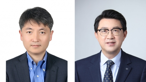 (왼쪽부터) 김상우 대림산업 부회장, 조남창 삼호 사장 모습. (사진=대림그룹)