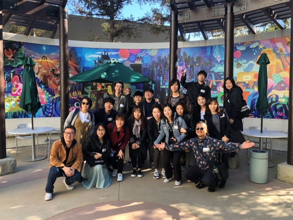 E&M부문의 제작 직군은 지난 9일부터 13일동안 해외 연수 프로그램인 'Debut School'에 참가해 미국 LA에 위치한 '소니 픽처스 애니메이션' 제작사에 방문했다. (사진=CJ ENM)