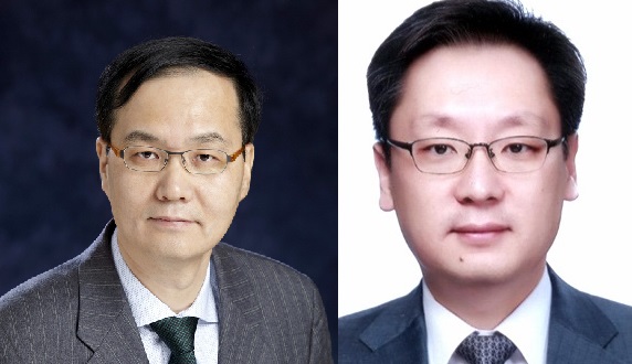 JB금융그룹 임원에 선임된 권재중 부사장(좌)과 이준호 상무(우)