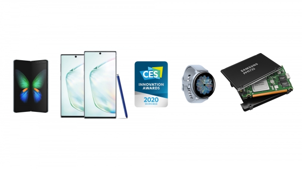 삼성전자가 내년 1월 미국 라스베이거스에서 열리는 ‘CES 2020’를 앞두고 최고혁신상 3개를 포함해 역대 최대인 총 46개의 'CES 혁신상'을 수상했다. (사진=삼성전자)