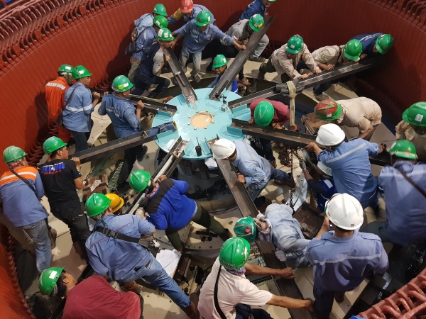 대상작인 '인도네시아 라자만달라 수력발전소'. (사진=현대엔지니어링 제공)