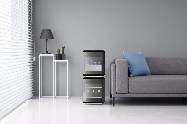 삼성전자가 ‘CES 2020’에서 선보이는 새로운 라이프스타일 가전들 중 ‘큐브 냉장고‘ (사진=삼성전자)