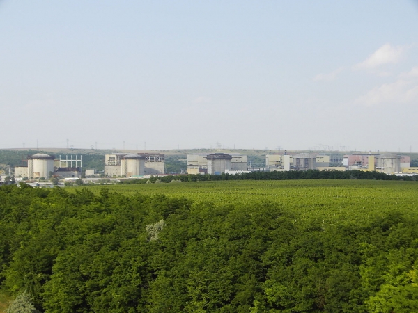 루마니아 체르나보다원전(오른쪽부터 1호기). (사진=한국수력원자력 제공)