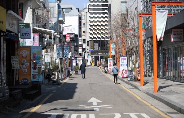 지난 20일 대학로 연극가에서 코로나19 확진 환자가 다수가 확인됐다. (사진=뉴시스)