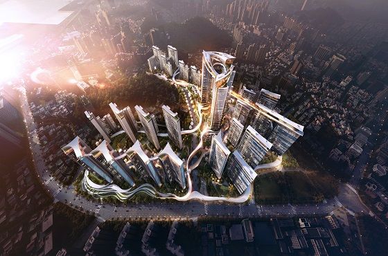 ​​부산시 대연8구역 재개발 사업 조감도. (사진=포스코건설)