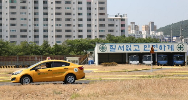 대구 북구의 운전면허 시험장. (시진=뉴시스)