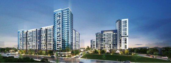 서울 광진구 '더샵 엘리티아' 투시도. (사진=포스코건설)​