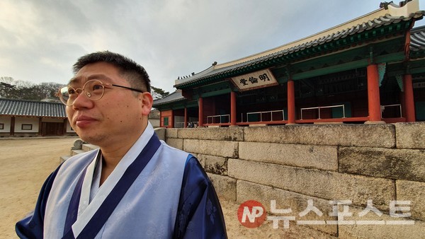 박광영 의례부장은 차례와 제사가 가족간 참된 사랑을 돌아보는 순간이라고 설명했다. (사진=뉴스포스트 이상진 기자)​​​​​​​