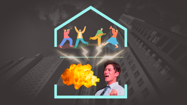 국토교통부가 2022년 7월부터 아파트를 시공한 이후 바닥 충격음 차단 성능을 확인하는 ‘사후 확인제도’를 적용하기로 했다. (사진=뉴스포스트 편집)