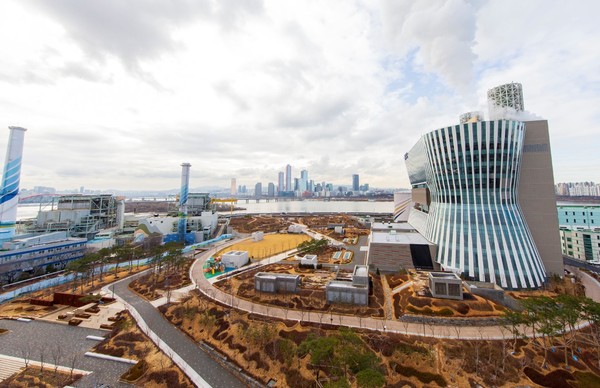 서울복합화력발전소 지상부 공원 조성 계획 이미지. (출처: 마포구청 제공)
