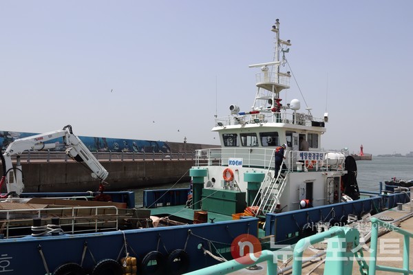 해양환경공단 인천지사 ‘청항1호’. (사진=뉴스포스트 이해리 기자)