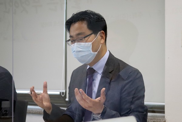 김인만 소장. (사진=뉴스포스트 홍여정 기자)