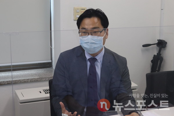 김인만 부동산경제연구소 소장. (사진=뉴스포스트 홍여정 기자)