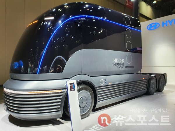 현대자동차 수소트럭 넵튠. (사진=뉴스포스트DB)