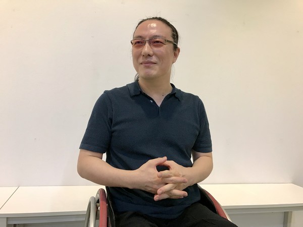 김용우 무용가는 한국 최초의 휠체어 댄스스포츠 선수로 활동했다. (사진=뉴스포스트 이상진 기자)