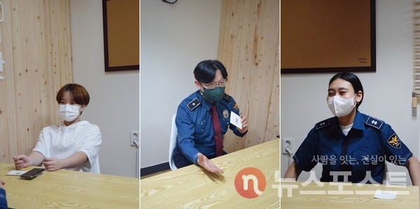 서민수 경찰인재개발원 교수는 "어떤 경찰이 되고 싶은지 생각해봐야 한다"고 당부했다. (사진=뉴스포스트 홍여정 기자)