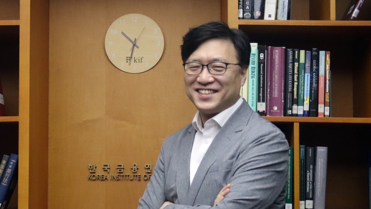 이윤석 한국금융연구원 해외금융협력지원센터장. (사진=뉴스포스트 김혜선 기자)