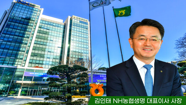 김인태 NH농협생명 사장 (그래픽=뉴스포스트 강은지 기자)