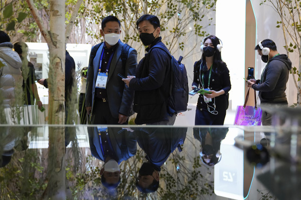 미 네바다주 라스베이거스에서 개최된 CES 2022 현장. (사진=뉴시스)