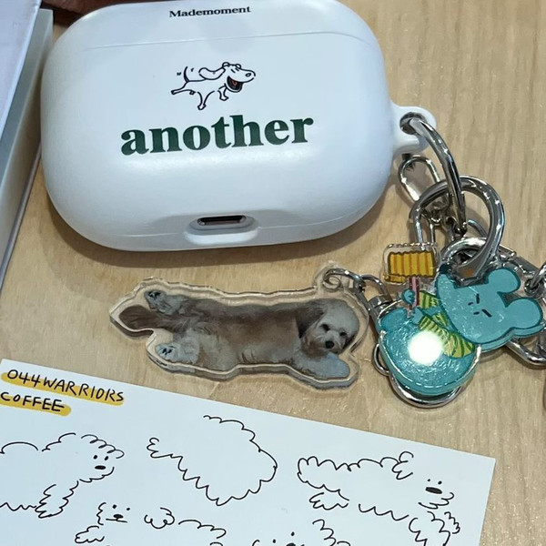 차 씨가 제작한 반려견 ‘오구’의 사진 키링(사진제공 = 차지원)