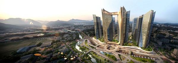 대전 장대B구역 재개발 조감도.(사진=현대건설)