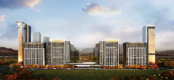 산본 무궁화주공1단지리모델링 조감도.(사진=현대건설)