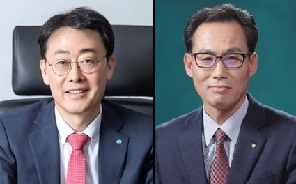 (왼쪽부터) 김종득 우리종합금융 대표, 김정기 우리카드 사장. (사진=각 사)