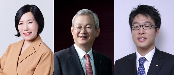 (왼쪽부터) 박경림 KB증권 사장, 정영채 NH투자증권 사장, 양홍석 대신증권 부회장. (사진=각 사)