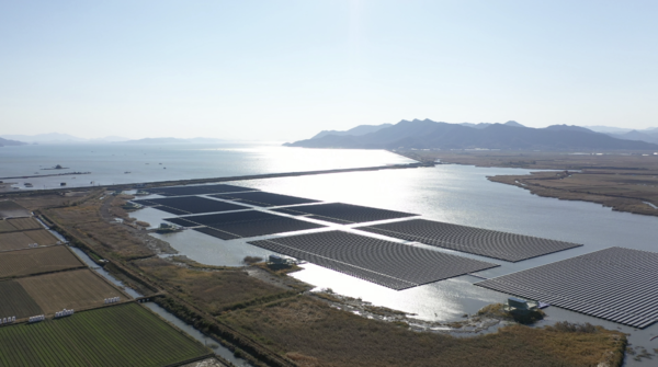 전남 고흥군 소재 남정수상태양광 발전소. (사진=한국중부발전) 