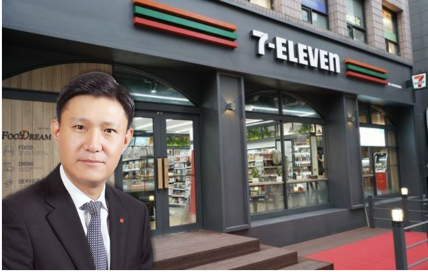 김홍철 코리아세븐 대표, 세븐일레븐 특화 매장 (사진=코리아세븐)