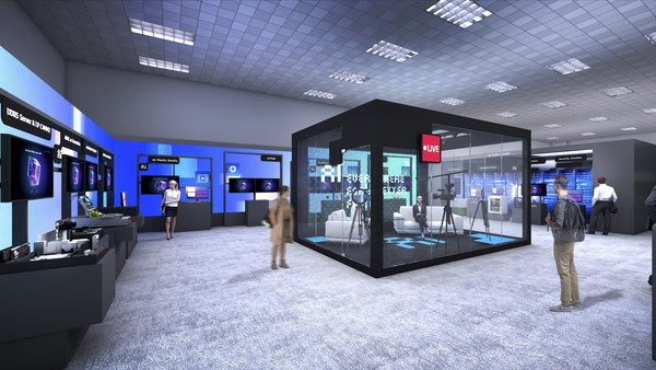 SK ICT 패밀리 데모룸 조감도. (사진=SK텔레콤)