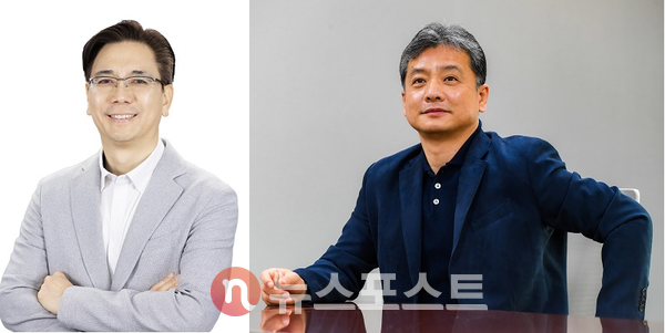 (왼쪽부터) 이한우 현대건설 신임 사장, 주우정 현대엔지니어링 신임 사장. (사진=현대자동차그룹)