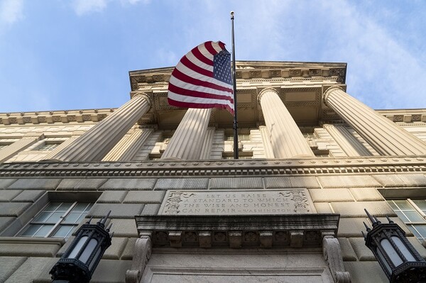 미국 워싱턴 D.C. 상무부 외관. (사진=뉴시스)