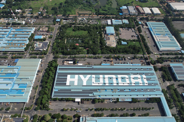 현대차 인도 첸나이공장 전경. (사진=현대차그룹)