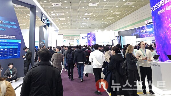 '인터배터리 2025' 전시회 현장. (사진=뉴스포스트 최종원 기자)