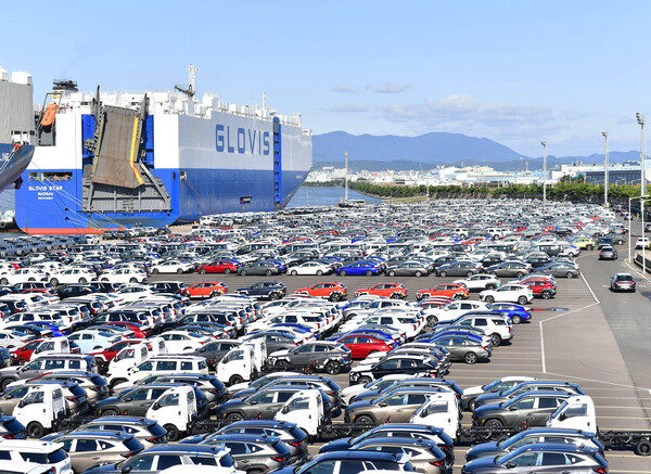 현대차 울산공장 수출선적부두. (사진=현대차)