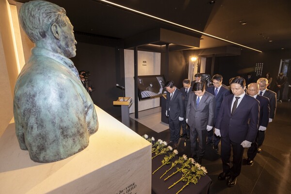 HD현대, 정주영 24주기 추모식. (사진=HD현대)