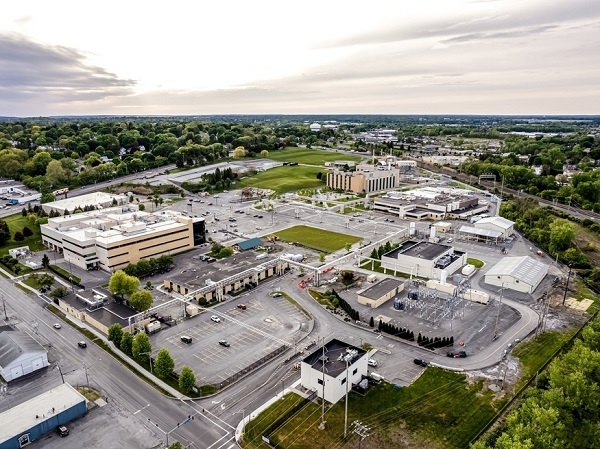 미국 뉴욕 시라큐스에 위치한 롯데바이오로직스 공장. (사진=롯데바이오로직스)