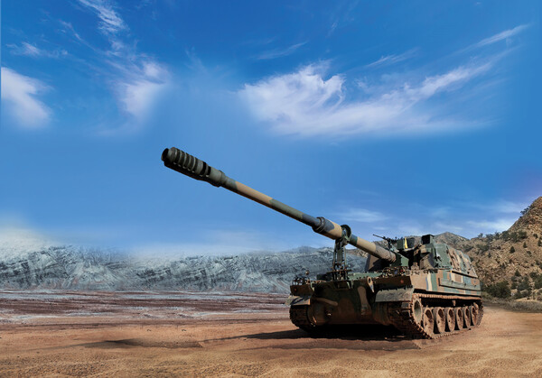 K9 자주포. (사진=한화에어로스페이스)