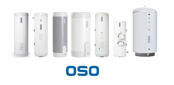 유럽 프리미엄 온수 솔루션 기업 OSO의 워터스토리지 라인업. (사진=LG전자)