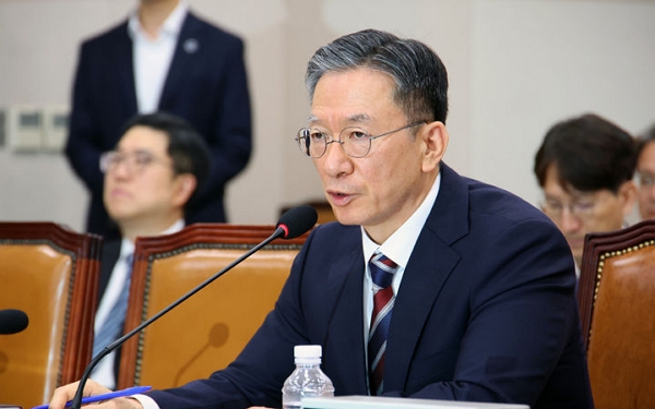 16일 정성호 법무부 장관 후보자가 서울 여의도 국회 법제사법위원회에서 열린 인사청문회에서 질의에 답하고 있다. (사진=뉴시스)