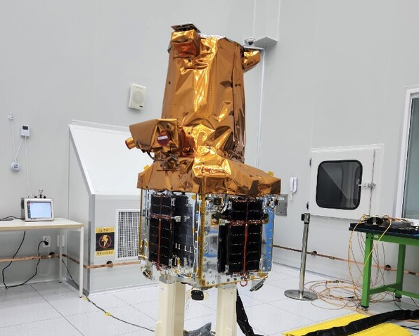 초소형군집위성 1호. (사진=과학기술정보통신부)