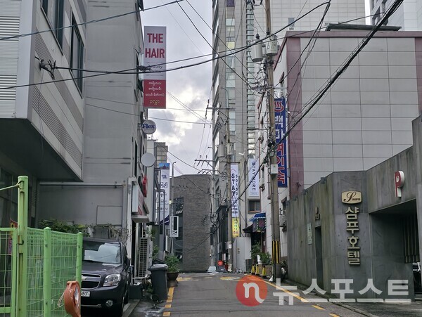 부평역 5번 출구 근처 미얀마거리. (사진=뉴스포스트 최종원 기자)
