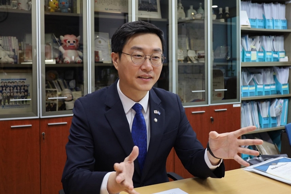 장경태 더불어민주당 의원은 . (사진=뉴스포스트 이별님 기자)