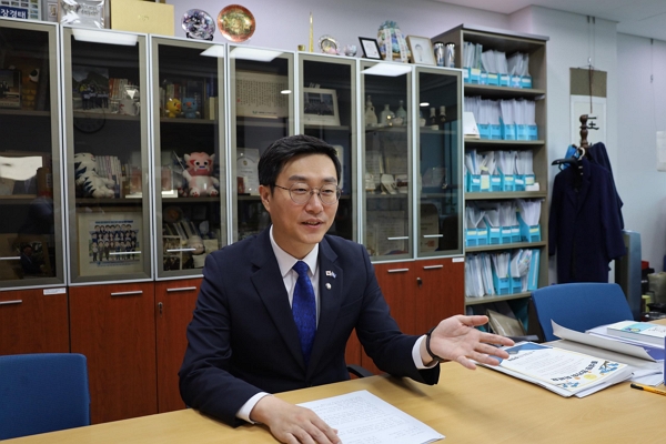 장경태 더불어민주당 의원. (사진=뉴스포스트 이별님 기자)