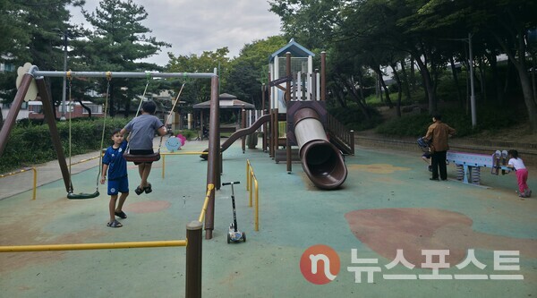 함박마을 내 마리어린이공원. (사진=뉴스포스트 최종원 기자)