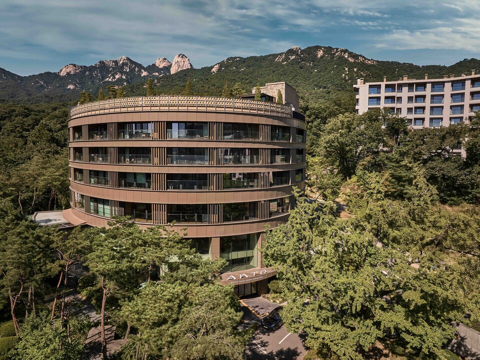 북한산 속 안토 전경. (사진=한화호텔앤드리조트)