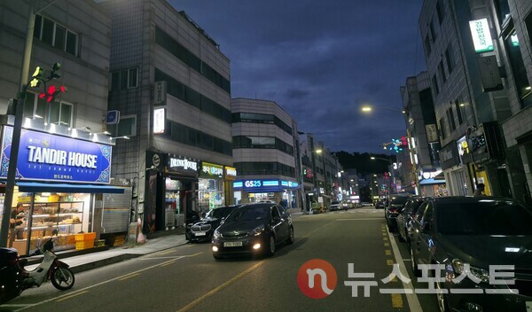 함박마을 거리 전경. (사진=뉴스포스트 최종원 기자)