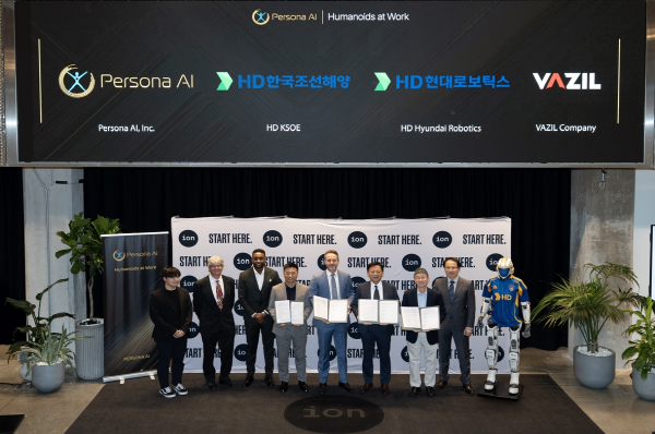 HD한국조선해양과 HD현대로보틱스가 용접용 휴머노이드 로봇을 개발한다.(사진=HD현대로보틱스)